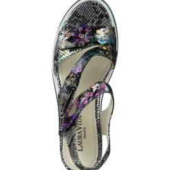 Laura Vita Dacddyo 07, Plateau-Sandaletten, Damen, noir multi