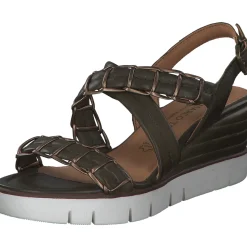 Marco Tozzi 88705, Keilsandaletten, Damen, Grün