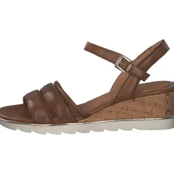 Marco Tozzi 28724, Keilsandaletten, Damen, Braun