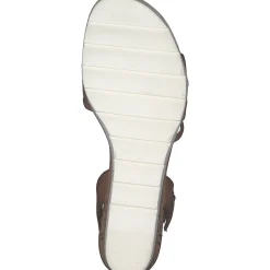 Marco Tozzi 28724, Keilsandaletten, Damen, Braun