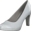 Marco Tozzi 22412, Klassische Pumps, Damen, WHITE PATENT