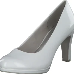 Marco Tozzi 22412, Klassische Pumps, Damen, WHITE PATENT