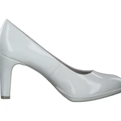 Marco Tozzi 22412, Klassische Pumps, Damen, WHITE PATENT
