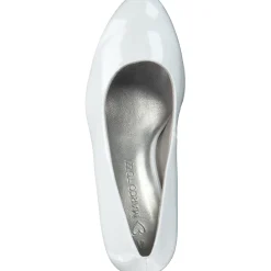 Marco Tozzi 22412, Klassische Pumps, Damen, WHITE PATENT