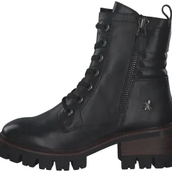 Marco Tozzi 85211, Schnürstiefeletten, Damen, black antic