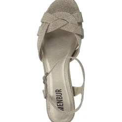 Menbur 24971, Plateau-Sandaletten, Damen, Mehrfarbig