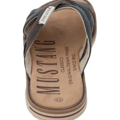 Mustang 4152706, Pantoletten & Badeschuhe, Herren, Blau