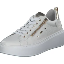 NeroGiardini E306541D, Schnürschuhe, Damen, bianco/platino