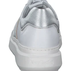 NeroGiardini E306554D, Schnürschuhe, Damen, bianco/argento