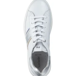 NeroGiardini E306554D, Schnürschuhe, Damen, bianco/argento
