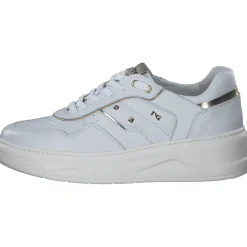 NeroGiardini I205380D, Schnürschuhe, Damen, bianco/platino