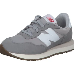 New Balance GS237P, Schnürschuhe, Kinder, Grau