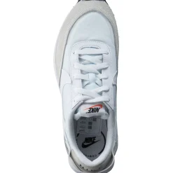 Nike Waffle Debut DH9523, Sneakers Low, Damen, white/black/orange