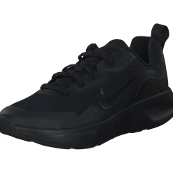Nike Wearallday CJ1677, Sneakers Low, Damen, black