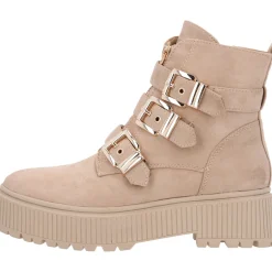 Palado Beyeal, Biker Boots, Damen, Beige