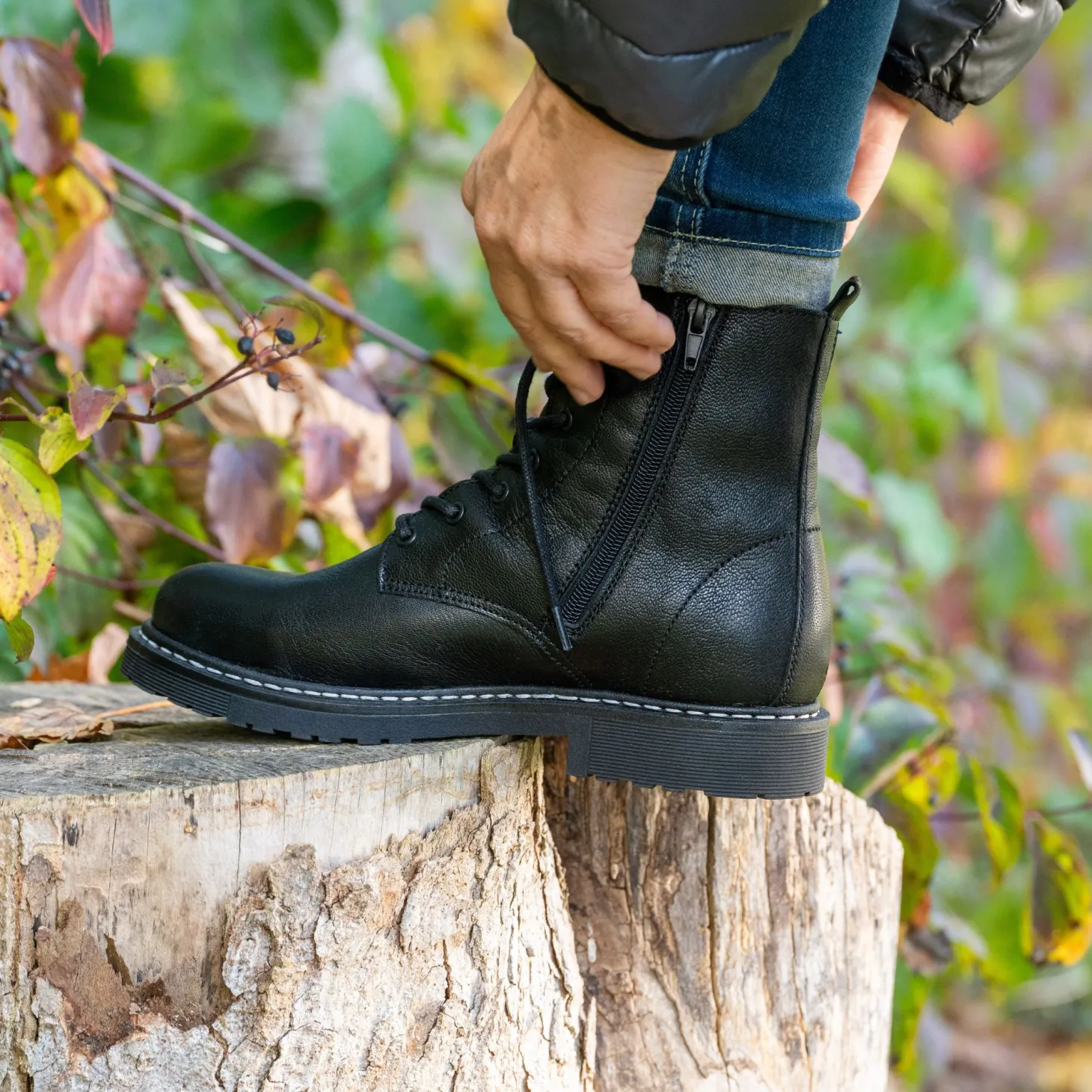 Palado Biak, Schnürstiefeletten, Damen, Schwarz