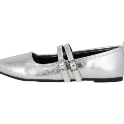 Palado Biaruk by Sila Sahin, Riemchenballerinas, Damen, Silber