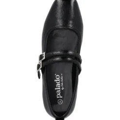 Palado Biaruk by Sila Sahin, Riemchenballerinas, Damen, Schwarz