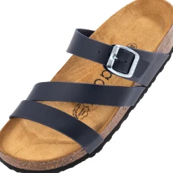 Palado Chios, Pantoletten, Damen, Basic Blau Matt