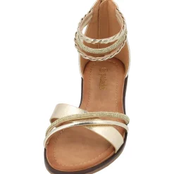 Palado Chritina, Riemchensandalen, Damen, Gold