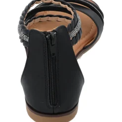 Palado Chritina, Riemchensandalen, Damen, Schwarz