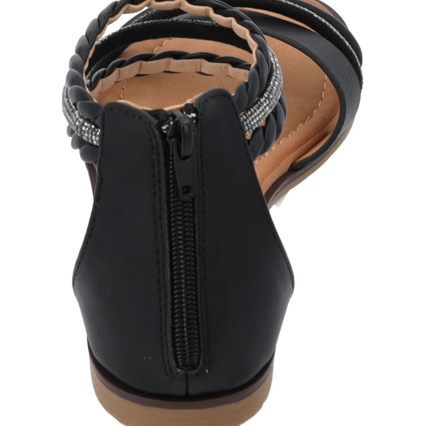 Palado Chritina, Riemchensandalen, Damen, Schwarz