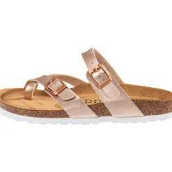 Palado Cres Metallic, Pantoletten, Damen, Rose