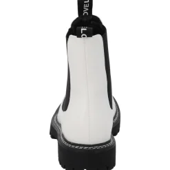 Palado Dedej, Chelsea Boots, Damen, Weiß