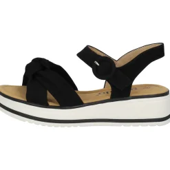 Palado Ebelli, Riemchensandalen, Damen, Schwarz