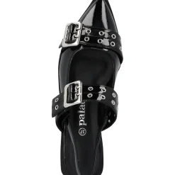 Palado Emeelor, Riemchensandalen, Damen, Schwarz