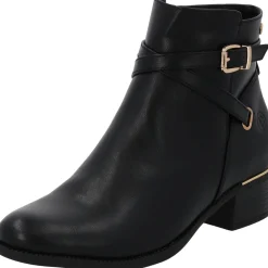 Palado Fusamu, Chelsea Boots, Damen, Schwarz
