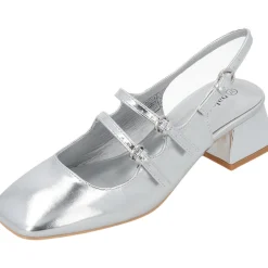 Palado Guhala, Sling-Pumps, Damen, Silber Metallic