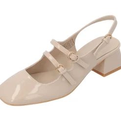Palado Guhala, Sling-Pumps, Damen, Beige