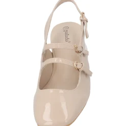 Palado Guhala, Sling-Pumps, Damen, Beige