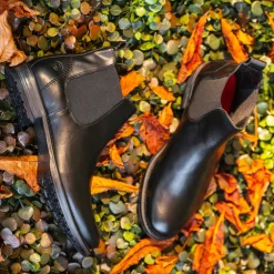 Palado Heidan, Chelsea Boots, Herren, Schwarz