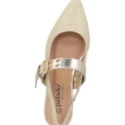 Palado Isdris by Sila Sahin, Riemchensandalen, Damen, Gold