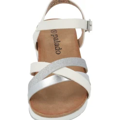 Palado Jantai, Sandalen, Damen, Weiß