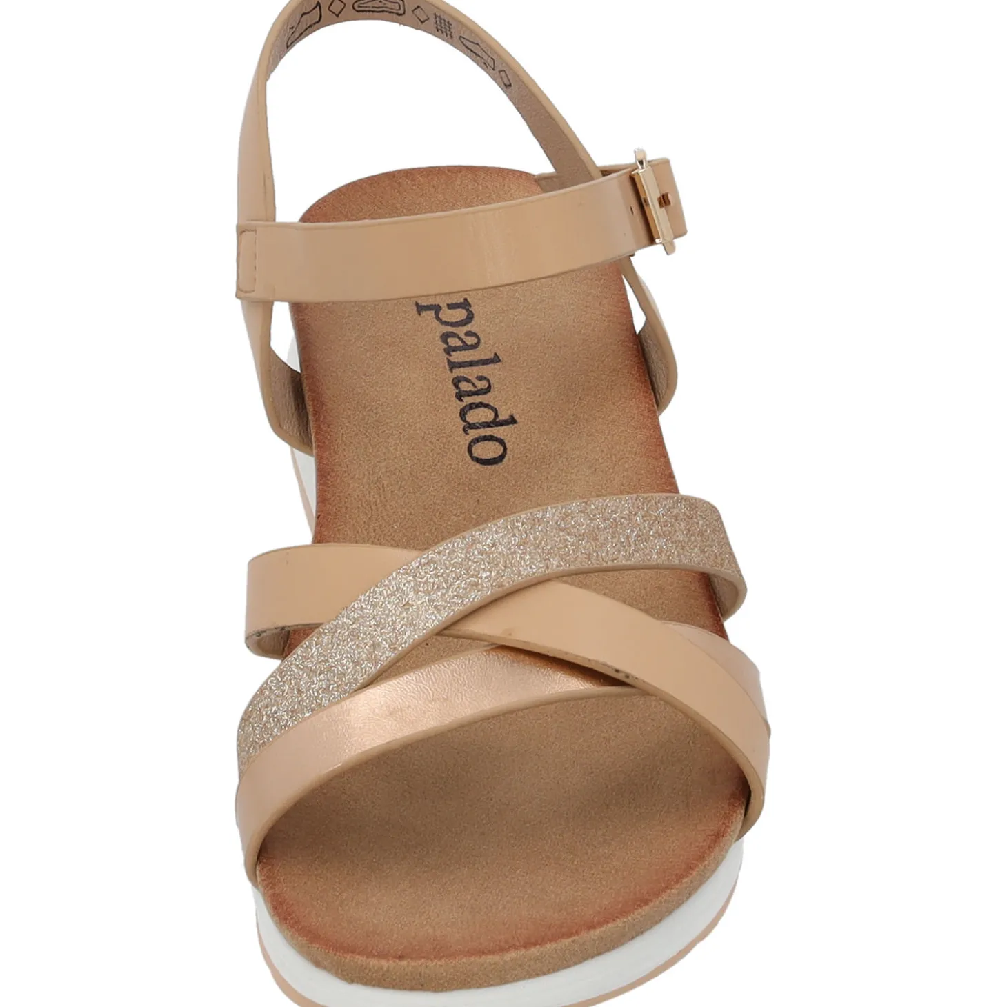 Palado Jantai, Sandalen, Damen, Bronze