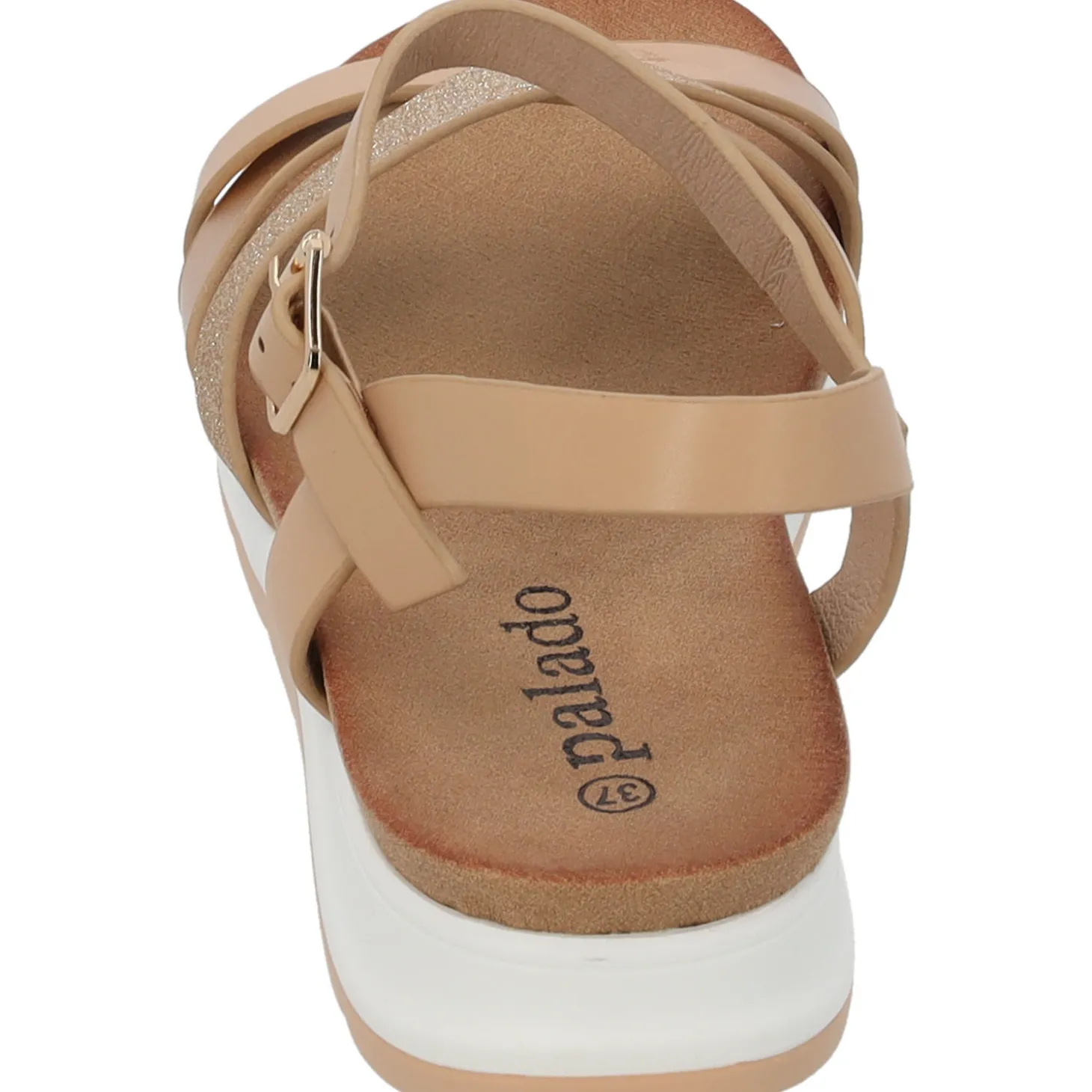 Palado Jantai, Sandalen, Damen, Bronze