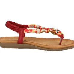 Palado Jurte by Sila Sahin, Sandalen, Damen, Rot