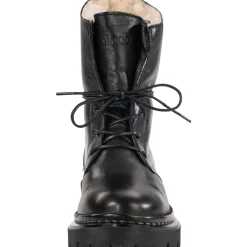 Palado Kasos Block, Schnürstiefeletten, Damen, Schwarz