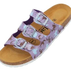 Palado Kids Capri G Print, Pantoletten, Kinder, Lila Unicorn