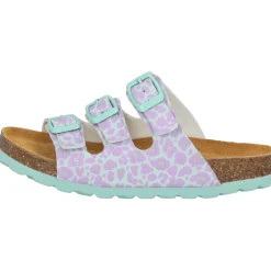 Palado Kids Capri G Print, Pantoletten, Kinder, Türkis Leo