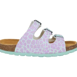 Palado Kids Capri G Print, Pantoletten, Kinder, Türkis Leo