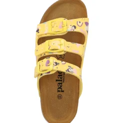 Palado Kids Capri G Print, Pantoletten, Kinder, Gelb Fairy