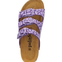 Palado Kids Capri G Print, Pantoletten, Kinder, Lila Leo