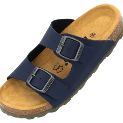 Palado Kids Korfu B, Pantoletten, Kinder, Dunkelblau/Khaki