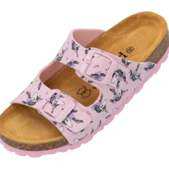 Palado Kids Korfu G, Pantoletten, Kinder, Rosa Unicorn