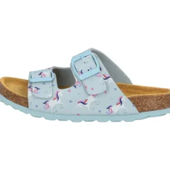 Palado Kids Korfu G, Pantoletten, Kinder, Hellblau Unicorn