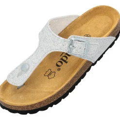 Palado Kids Kos G Glitzer, Zehentrenner, Kinder, Weiß